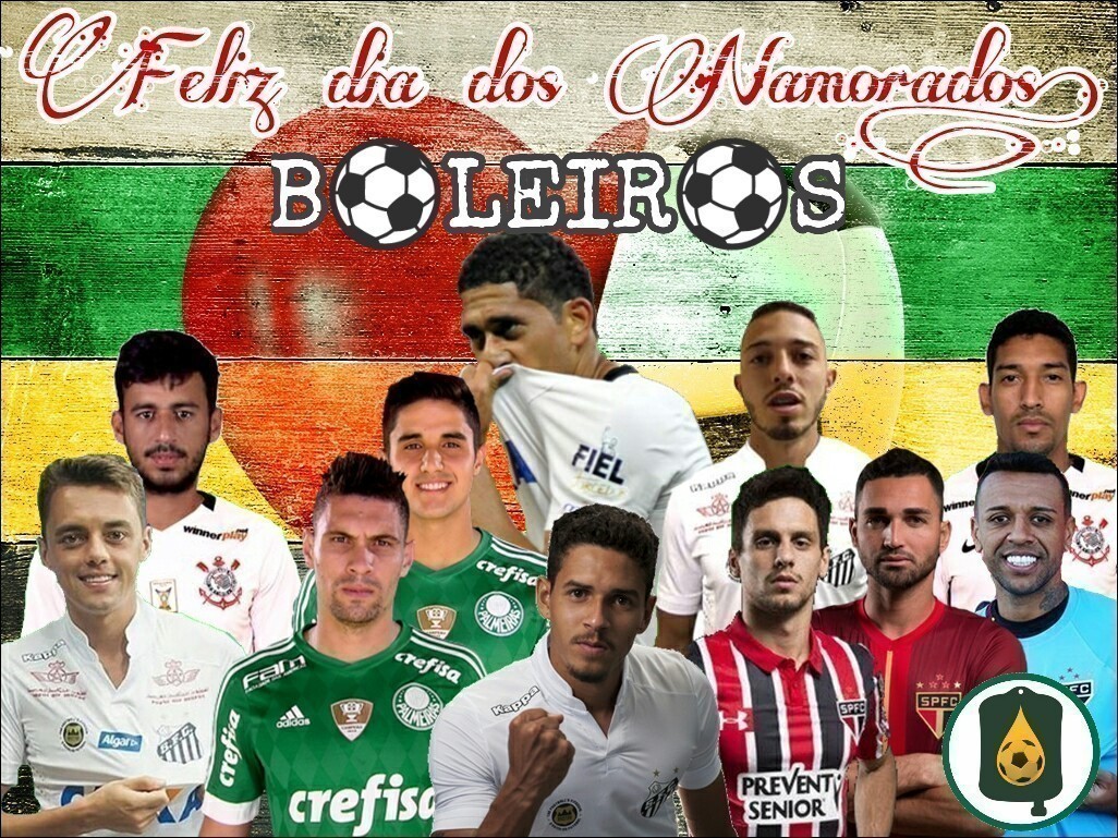 Namoradas homenageiam boleiros no Dia dos Namorados