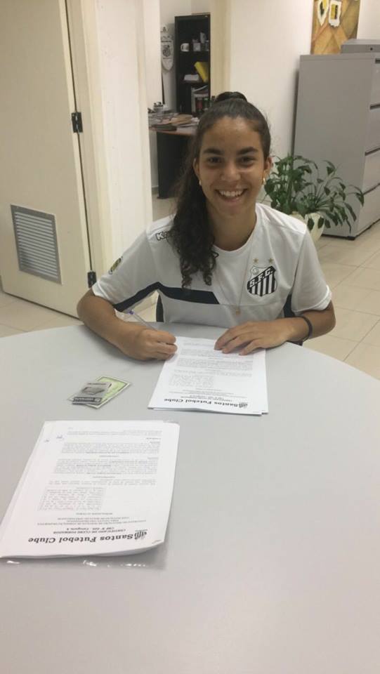 Gabi Pereira, a nova joia santista