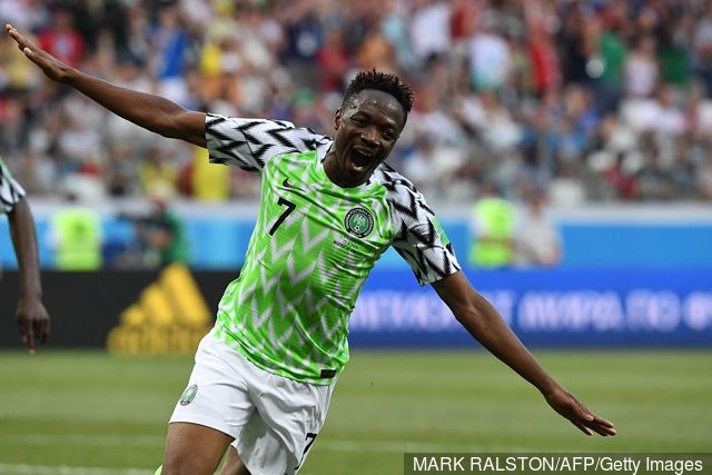 Musa foi o grande destaque na partida contra a Islândia (Reprodução/Mark Ralston/AFP)