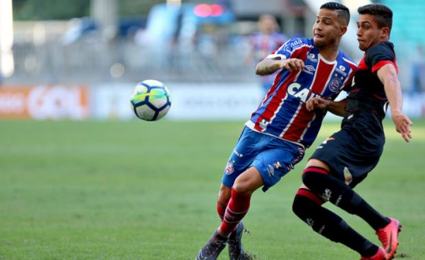 Bahia terminou o segundo tempo com dois gols de vantagem (Divulga&ccedil;&atilde;o/EC Bahia)