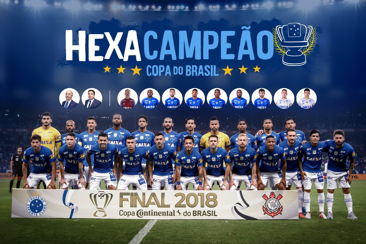 Cruzeiro é o dono da Copa do Brasil