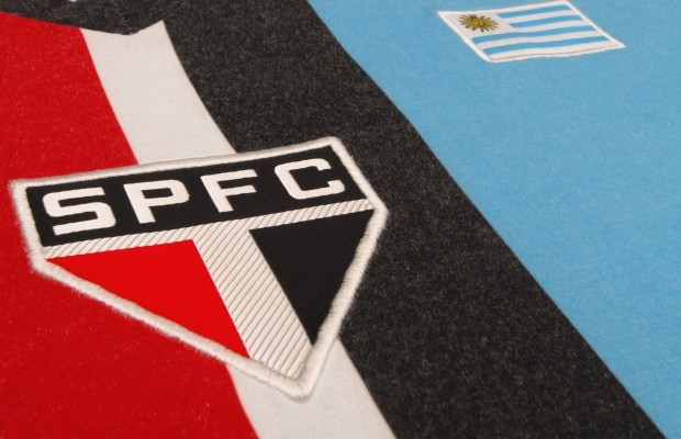 Terceira camisa do S&atilde;o Paulo ser&aacute; celeste em homenagem aos Uruguaios