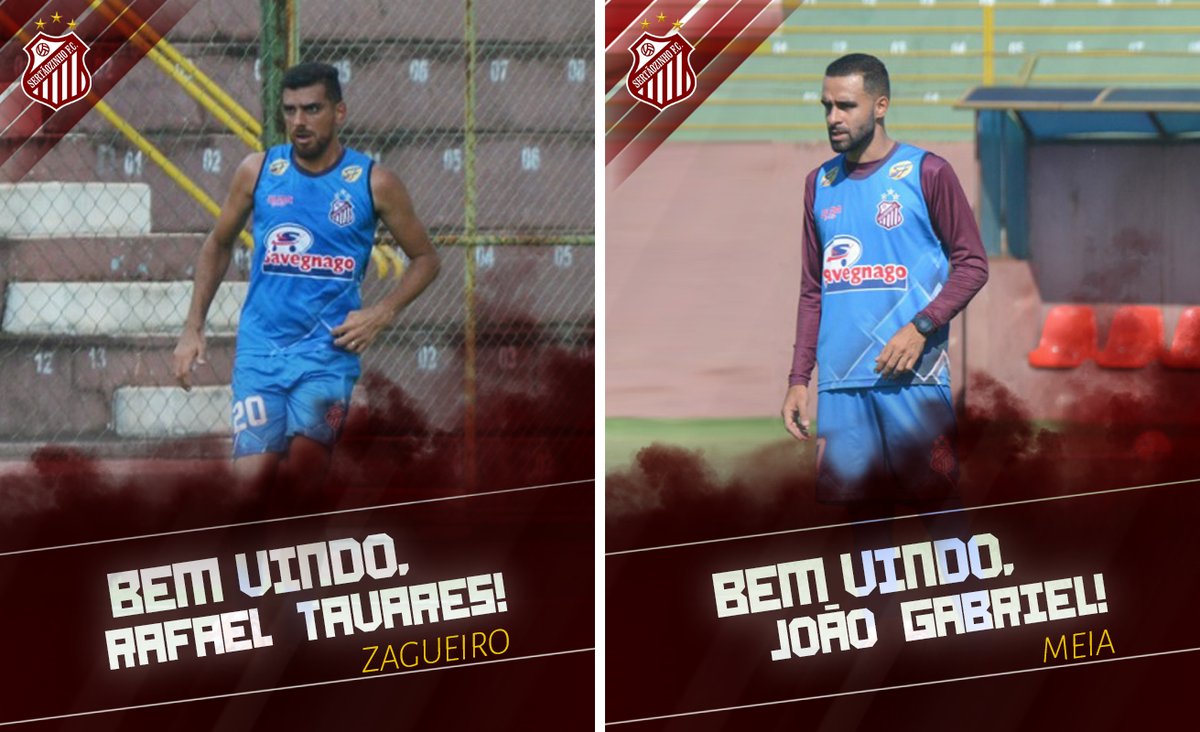 Sert&atilde;ozinho contrata dois refor&ccedil;os para a S&eacute;rie A2