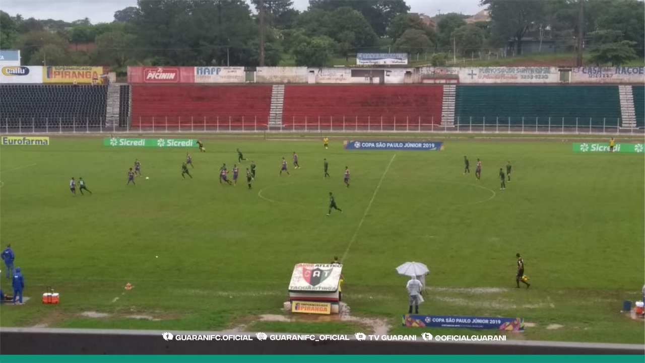 Taquaritinga vence e lidera Grupo 12 da Copinha dos favoritos Bahia e Guarani