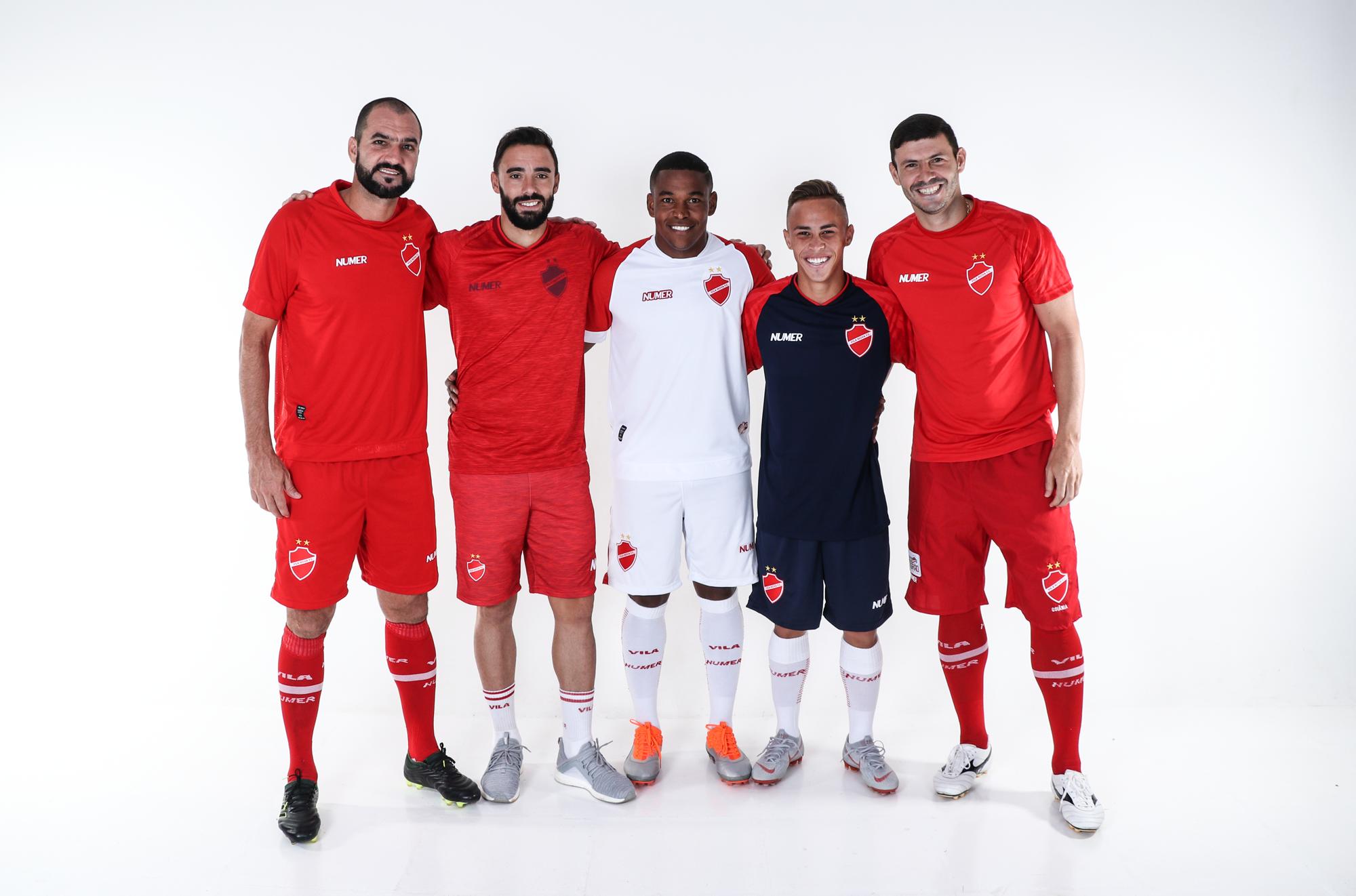 Novos uniformes: Vila Nova-GO lança camisas para a temporada 2019