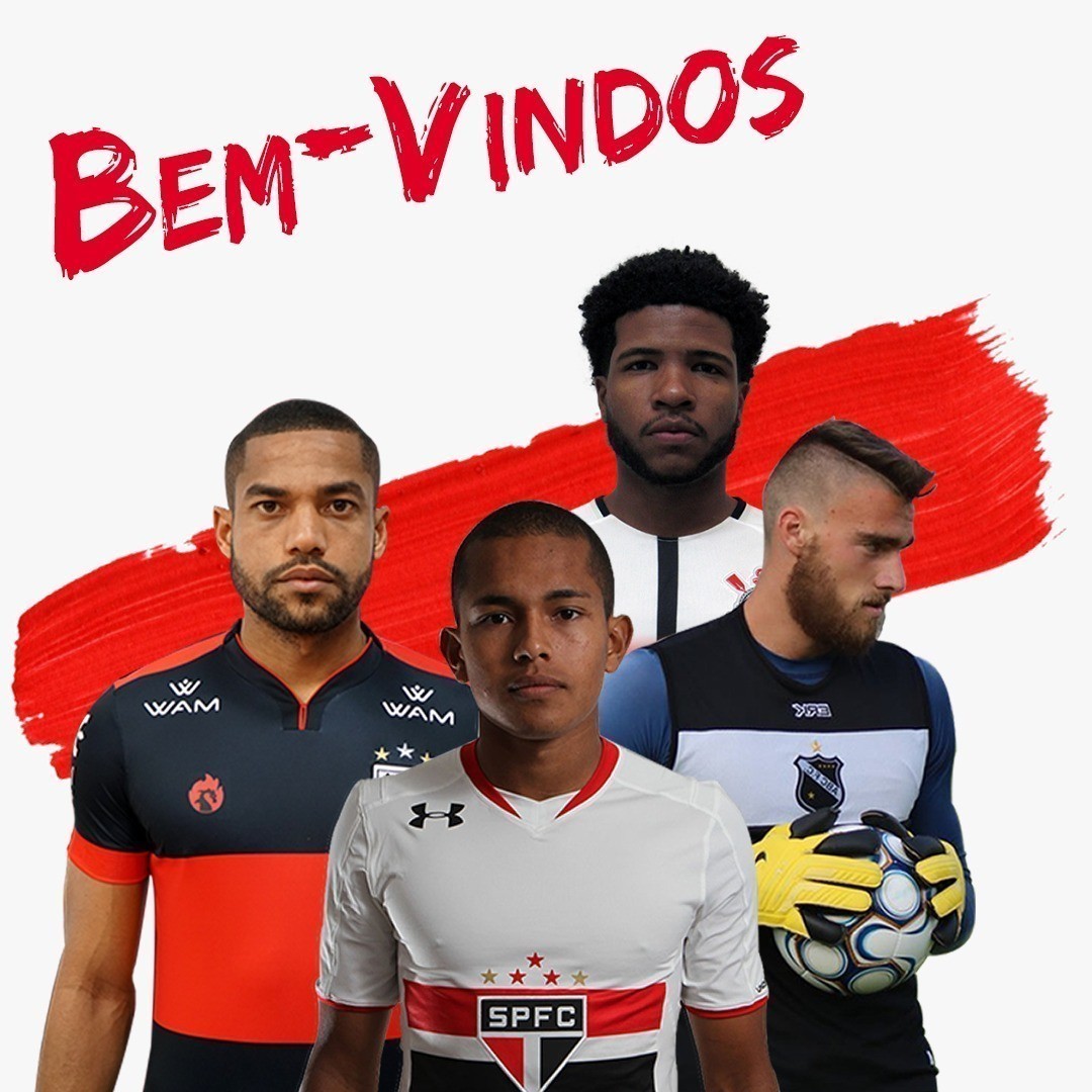 Botafogo &ndash; SP, anuncia o zagueiro Lucas Rocha e mais tr&ecirc;s refor&ccedil;os