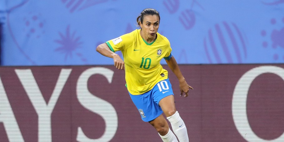 Marta: recorde de melhor do mundo