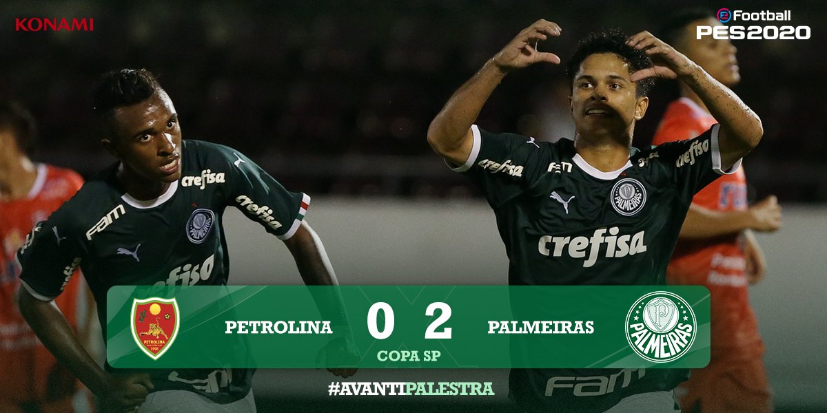 Palmeiras e Ferroviária são os classificados do grupo 17 da Copinha