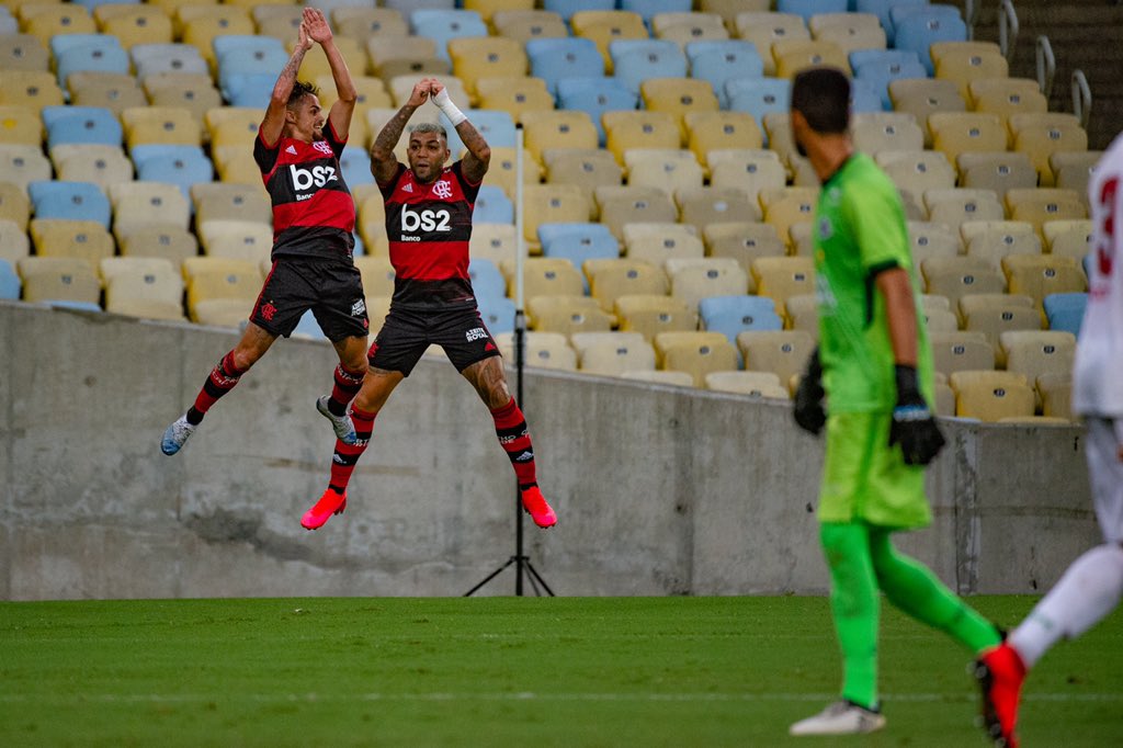 Com hat-trick de Gabigol, Flamengo goleia na estreia da Taça Rio