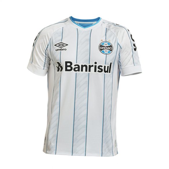 Grêmio lança novos uniformes com as duas camisas listradas