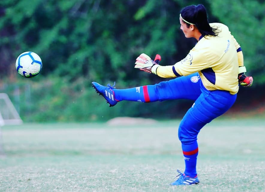 Exclusiva: Goleira do Bahia, Fernanda Berardinelli fala das expectativas para o retorno e exalta projeto de futebol feminino do clube