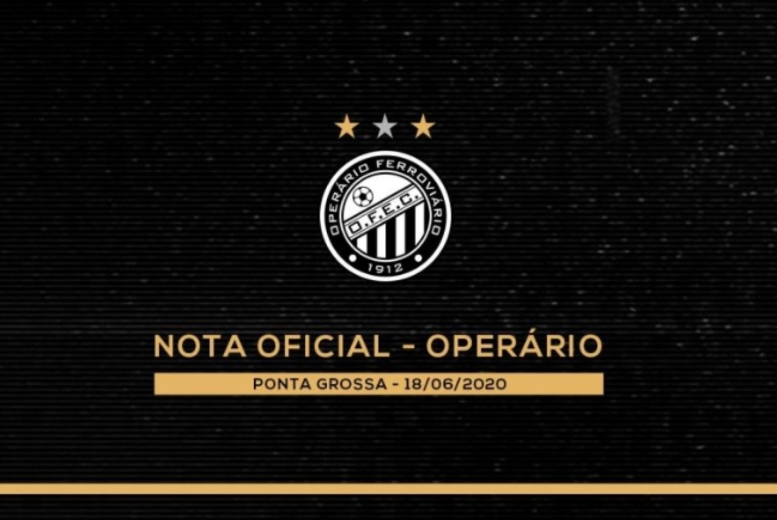 Oper&aacute;rio divulga nota oficial contestando d&iacute;vidas no Profut