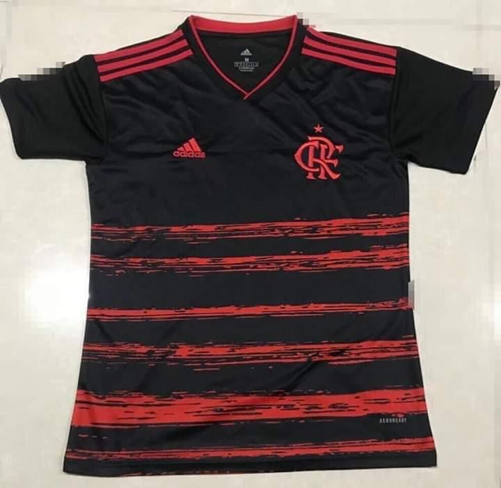Vaza suposta nova terceira camisa do Flamengo