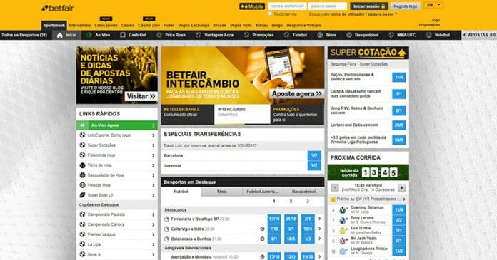 Betfair Futebol : Odds e Palpites para Apostar Online
