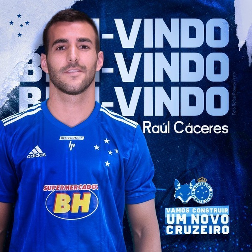 Cruzeiro contrata paraguaio Ra&uacute;l C&aacute;ceres