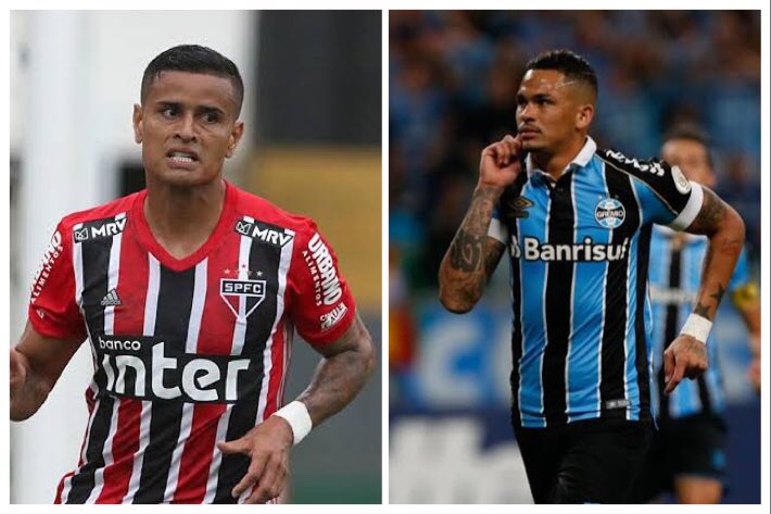 S&atilde;o Paulo e Gr&ecirc;mio acertam troca entre Luciano e &Eacute;verton