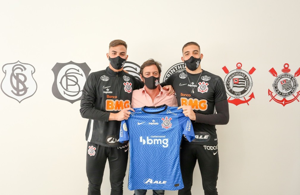 Corinthians renova o contrato de Matheus Donelli e Guilherme Castellani