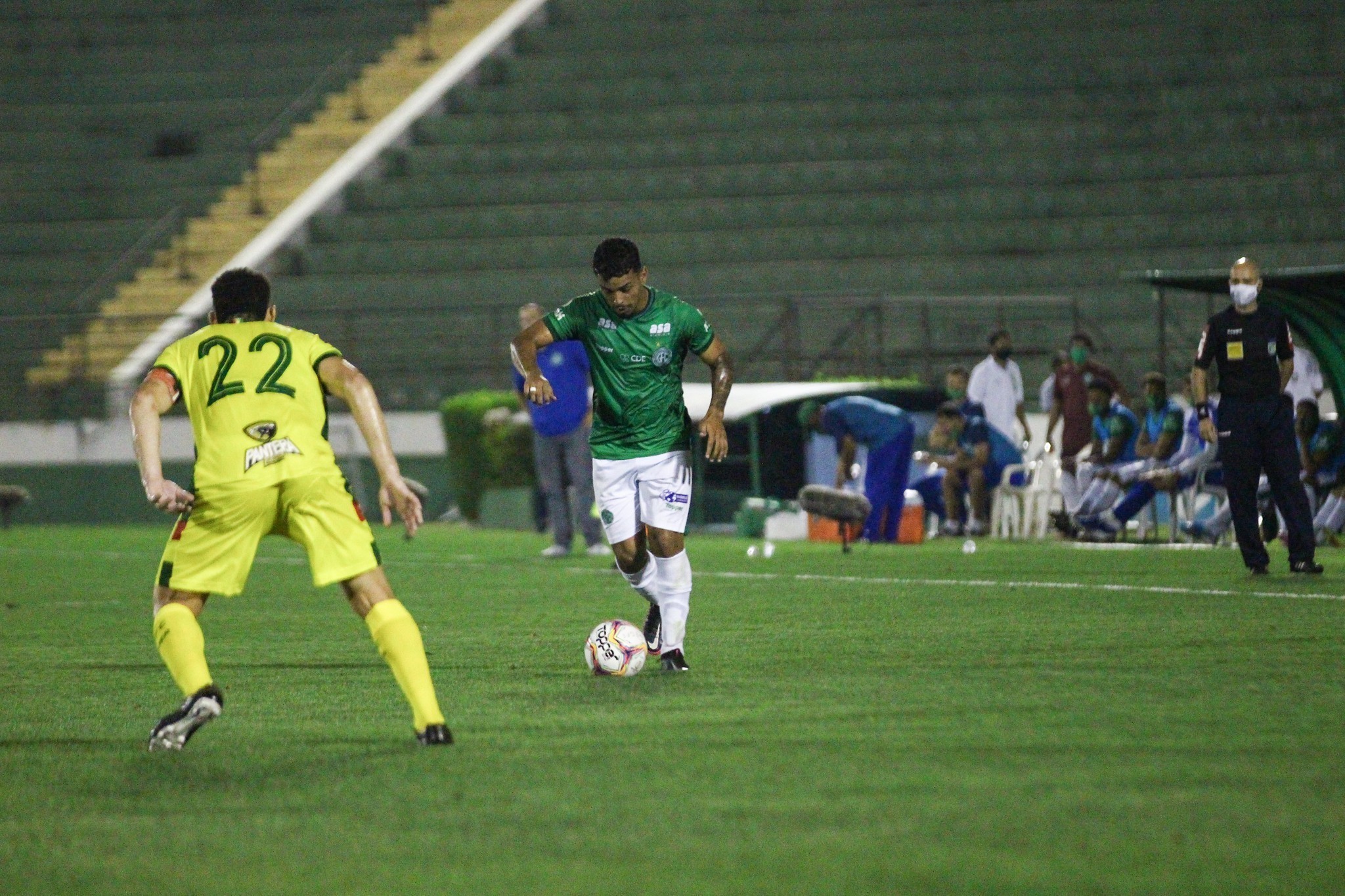 Guarani sofre gol no fim e empata com o Sampaio Corr&ecirc;a pela S&eacute;rie B