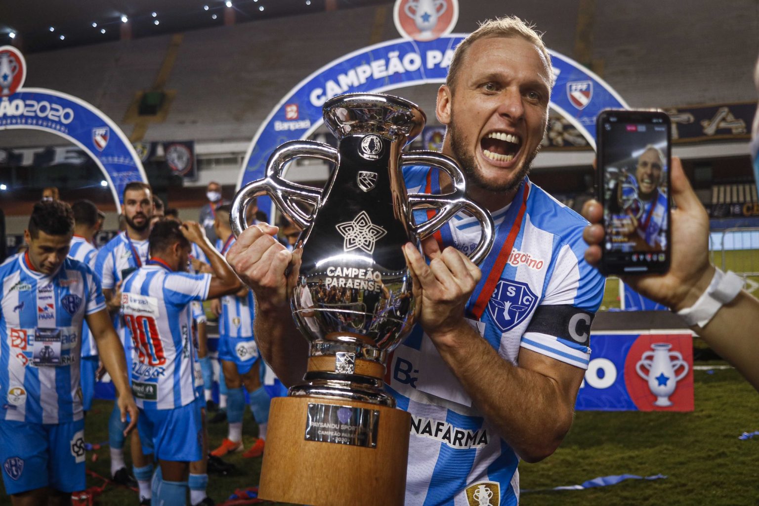 Paysandu vence e garante t&iacute;tulo do Campeonato Paraense 2020