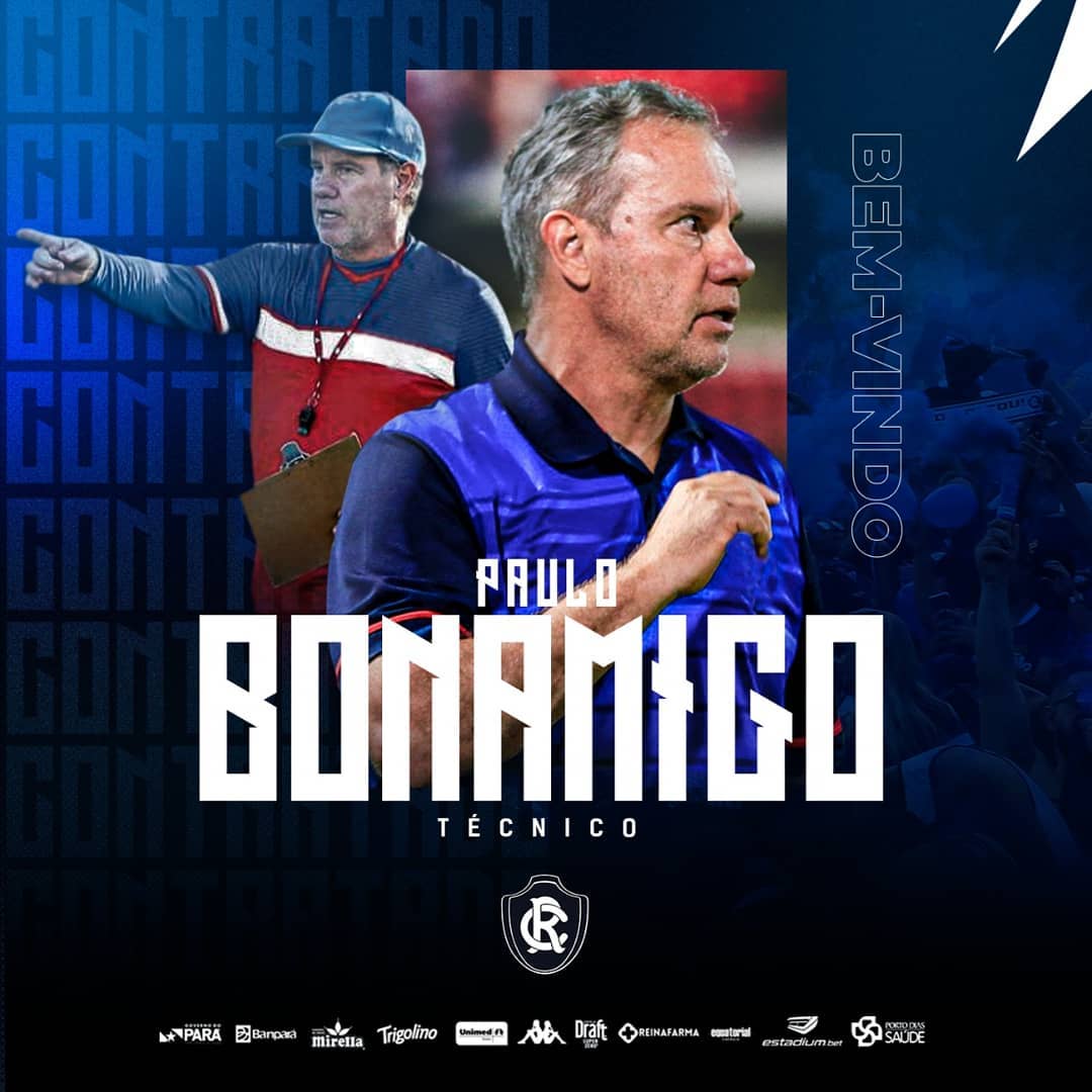 Paulo Bonamigo &eacute; o novo treinador do Clube do Remo