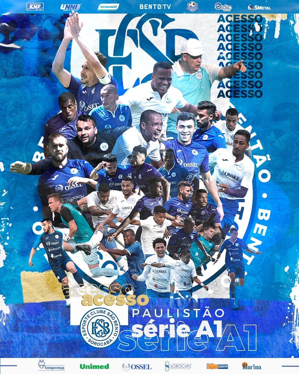 S&atilde;o Bento perde, mas est&aacute; de volta a elite paulista