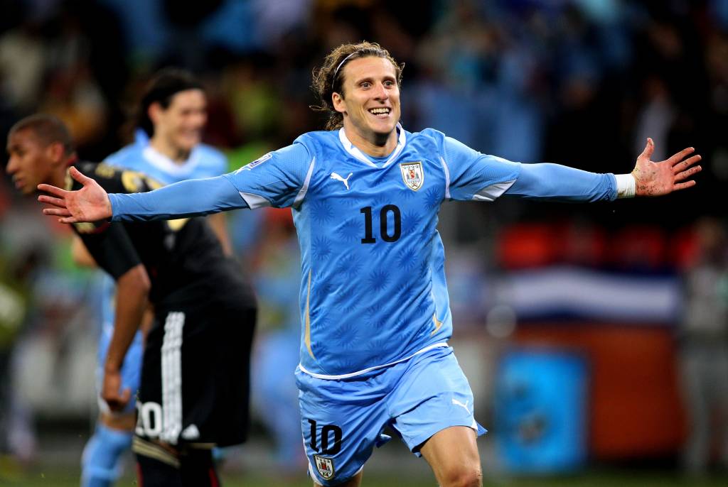 Diego Forl&aacute;n: o ano m&aacute;gico do craque uruguaio