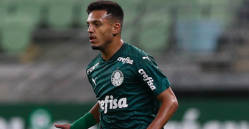 Gabriel Menino, do Palmeiras, revela desejo de atuar no futebol europeu