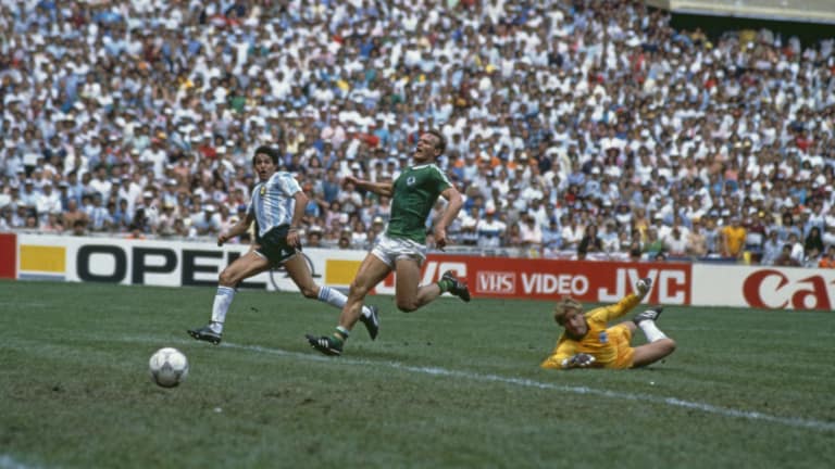 Jorge Luis Burruchaga: Her&oacute;i da final de 1986