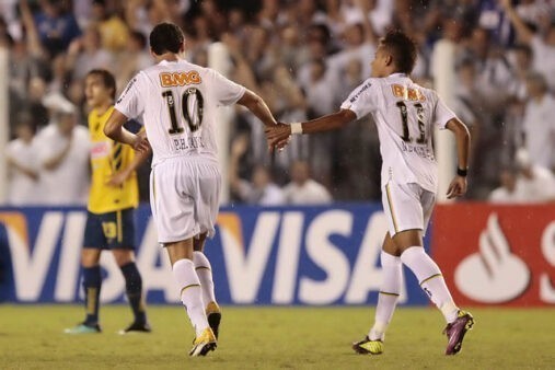 Os Meninos da Vila liderados por Neymar