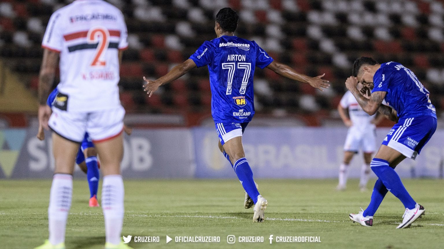 Fim do sufoco? Cruzeiro vence Botafogo-SP e se afasta do Z4