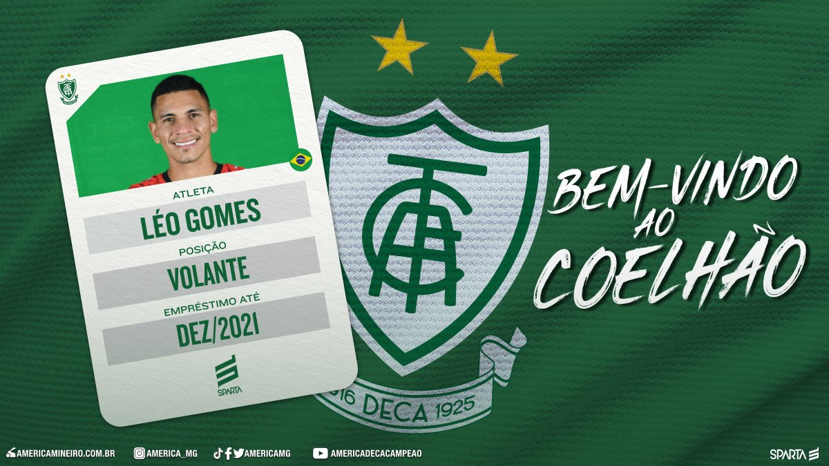 América-MG contrata volante Léo Gomes