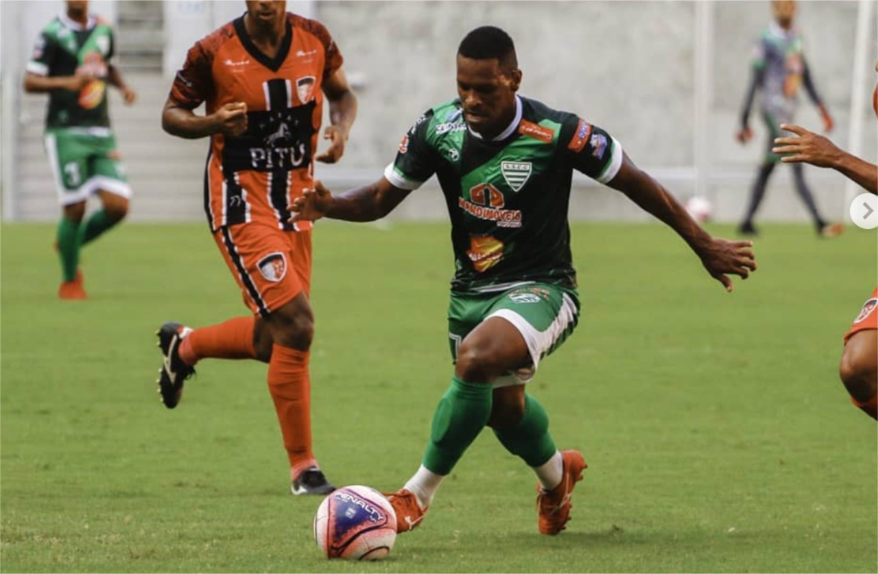 Tiago Bagagem faz o gol do retorno do Sete &agrave; elite do Pernambucano