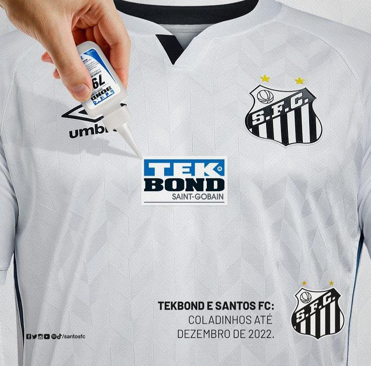 Tekbond renova patrocínio com o Santos