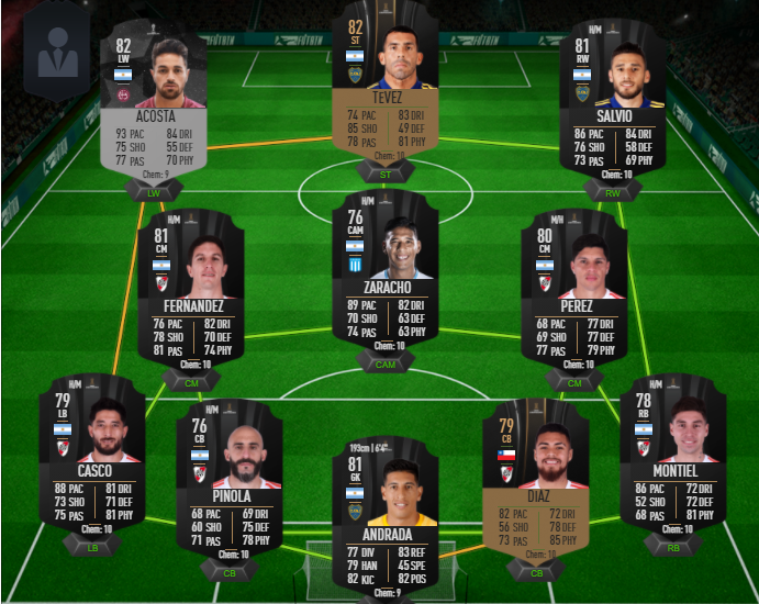 FIFA 21: time da Libertadores e Sul-Americana no UT