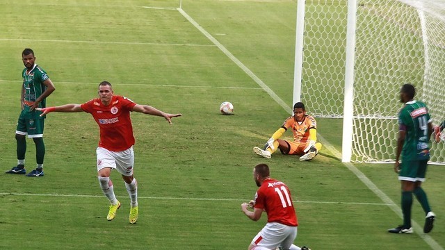 Com dois gols de WP, Am&eacute;rica-RN goleia Coruripe e avan&ccedil;a de fase na S&eacute;rie D