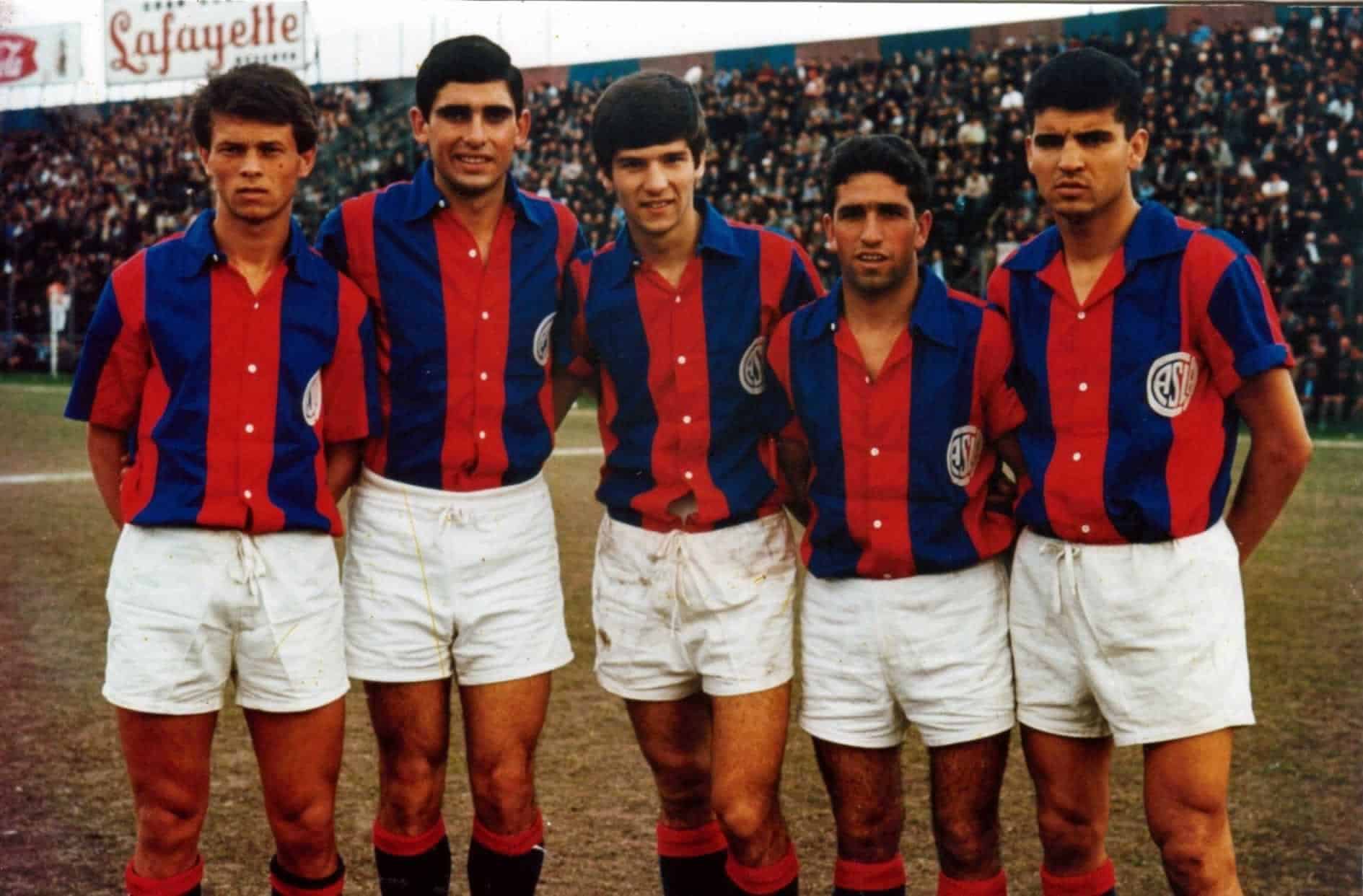 O ataque jovem do San Lorenzo. (Foto: Twitter/Futebol Portenho)