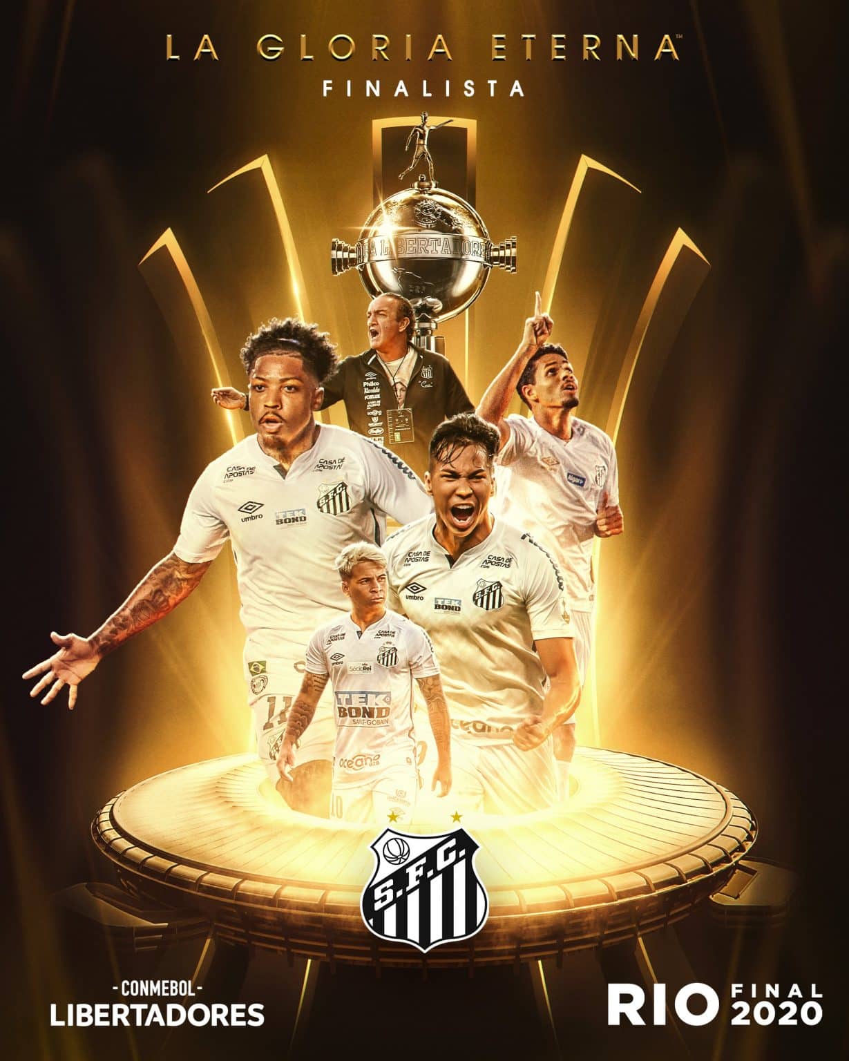 Santos pode receber quantia milion&aacute;ria caso seja campe&atilde;o