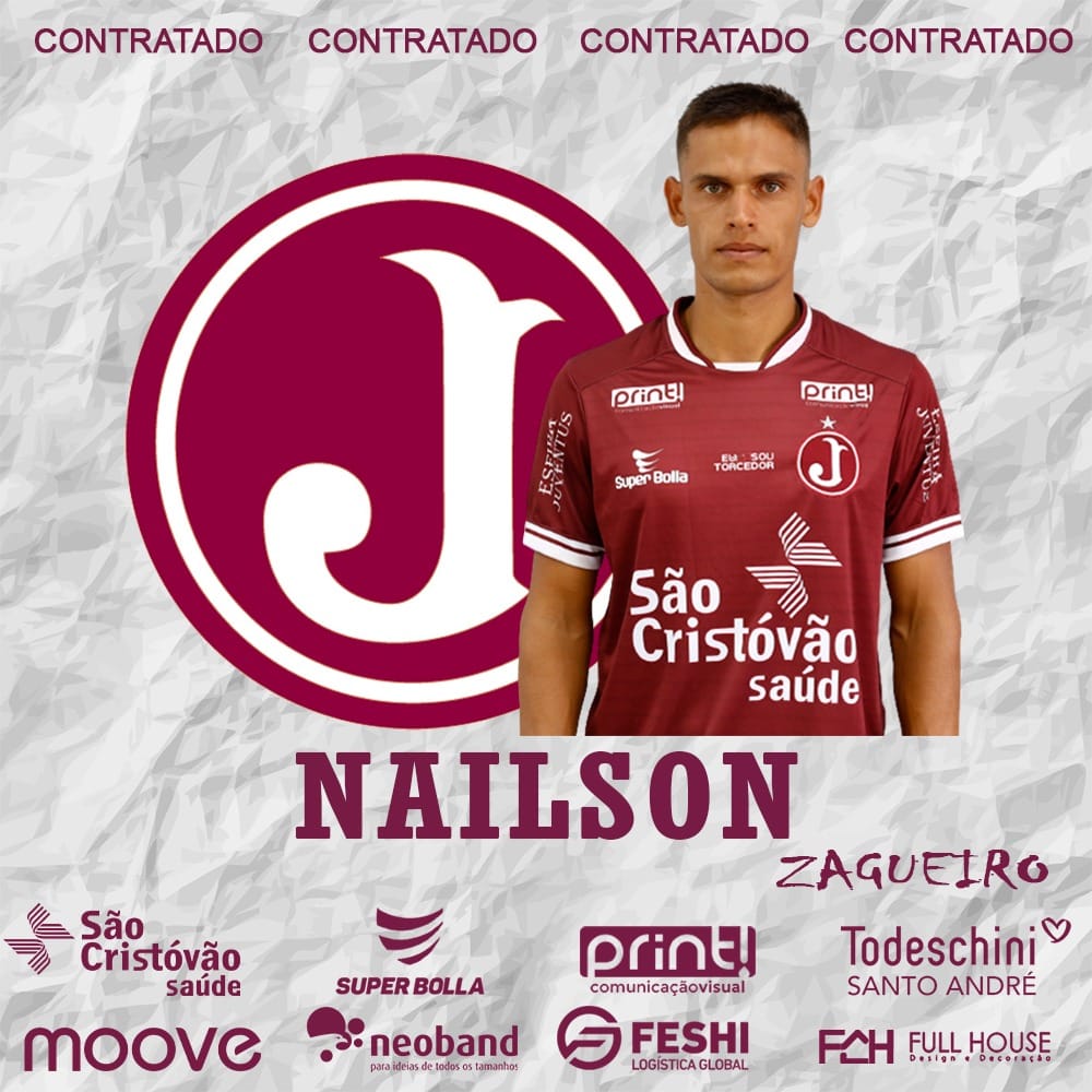 Juventus anuncia volta do zagueiro Nailson