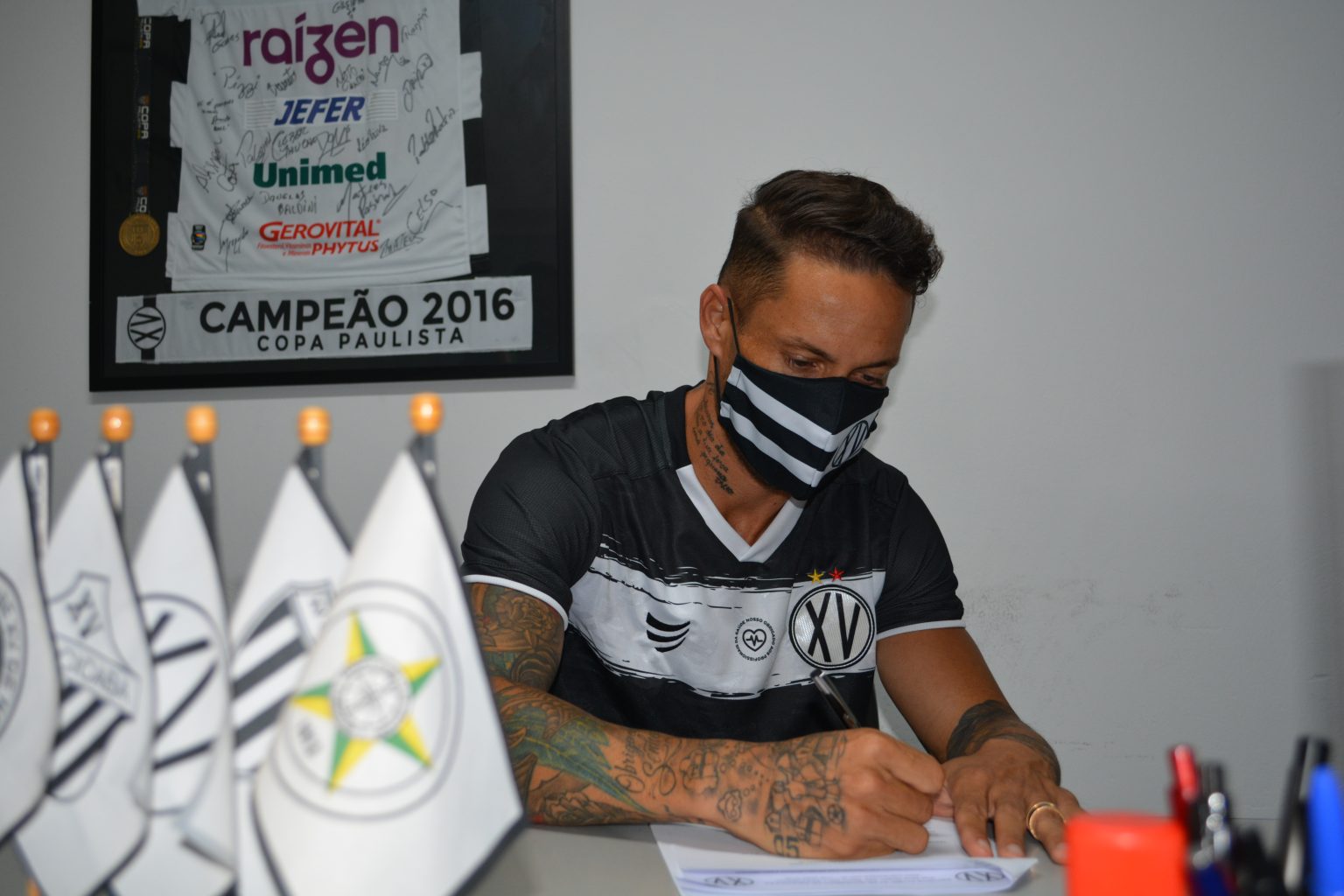 Volante Baraka &eacute; o novo refor&ccedil;o do XV para a A2