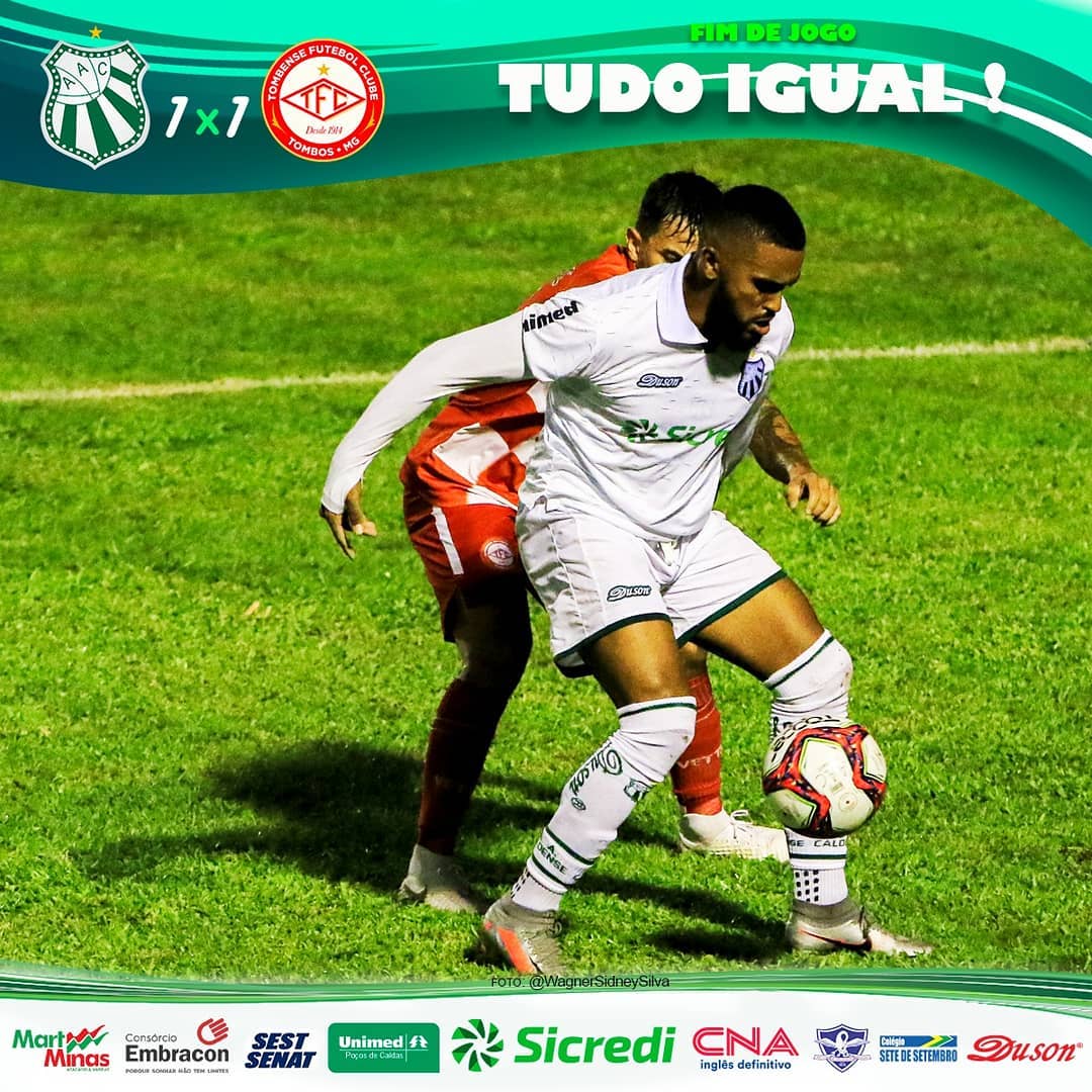 Caldense x Tombense como aconteceu &ndash; pontua&ccedil;&atilde;o, destaques e rea&ccedil;&atilde;o