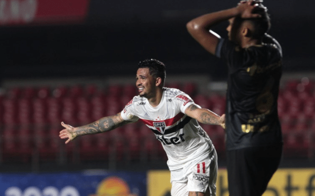 Nos últimos minutos, São Paulo empata com Ceará e alcança oito jogos sem vencer
