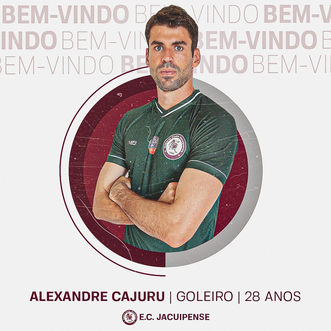 Mais um refor&ccedil;o! Jacuipense anuncia a contrata&ccedil;&atilde;o de Cajuru