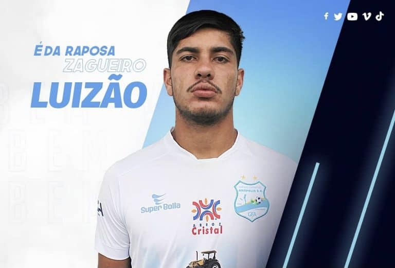 Vila Nova empresta zagueiro Luiz&atilde;o para Gr&ecirc;mio An&aacute;polis