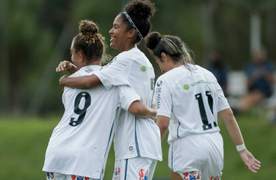 Santos vence Flamengo e continua invicto no Brasileirão Feminino Sub-18