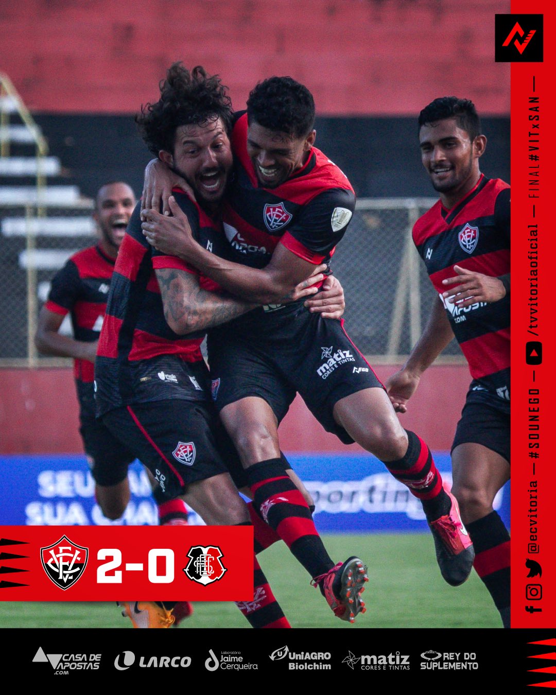 Vitória x Santa Cruz como aconteceu – pontuação, destaques e reação