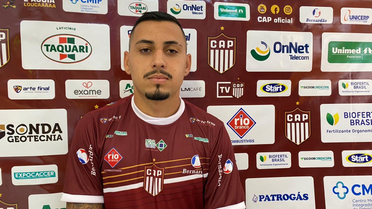 Wallace Lima vai para a Patrocinense e quer ajudar sua nova equipe. Foto destaque: Divulga&ccedil;&atilde;o/ Patrocinense