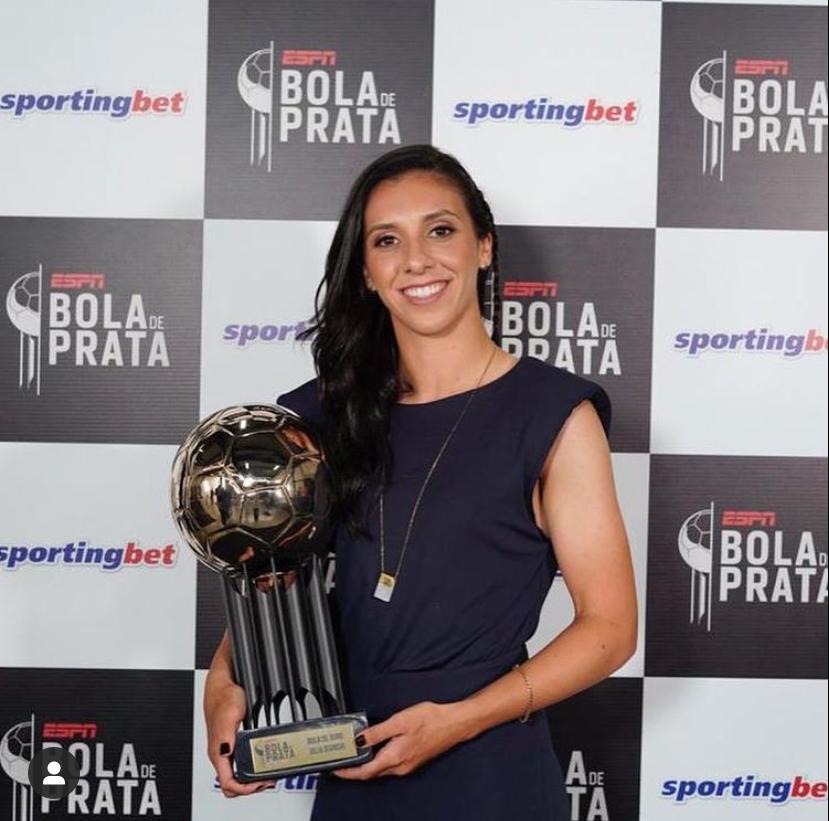 Palestrinas: J&uacute;lia Bianchi &eacute; eleita a melhor jogadora do Brasileir&atilde;o 2020