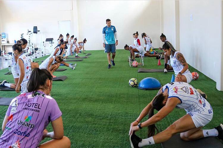 Treino pr&eacute;-temporada Kindermann