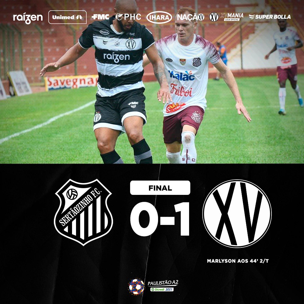 Sert&atilde;ozinho x XV de Piracicaba &ndash; como aconteceu &ndash; pontua&ccedil;&atilde;o, destaques e rea&ccedil;&atilde;o