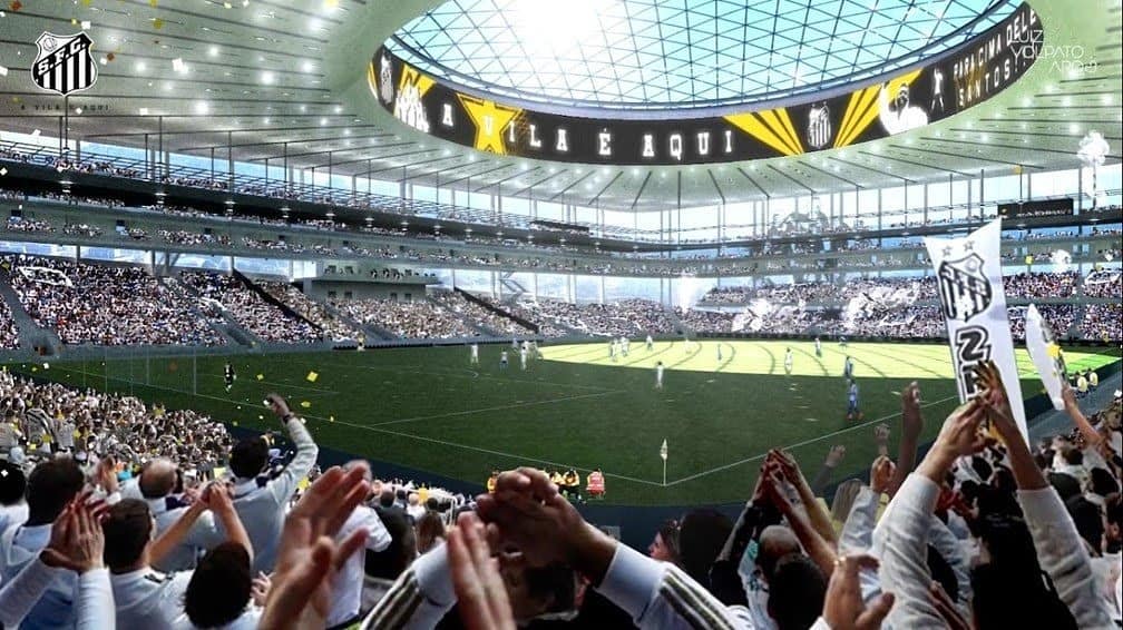 CFO da WTorre diz que o projeto está 70% confirmado e afirma: “A Vila Belmiro vai ser colocada abaixo para a Nova Arena”